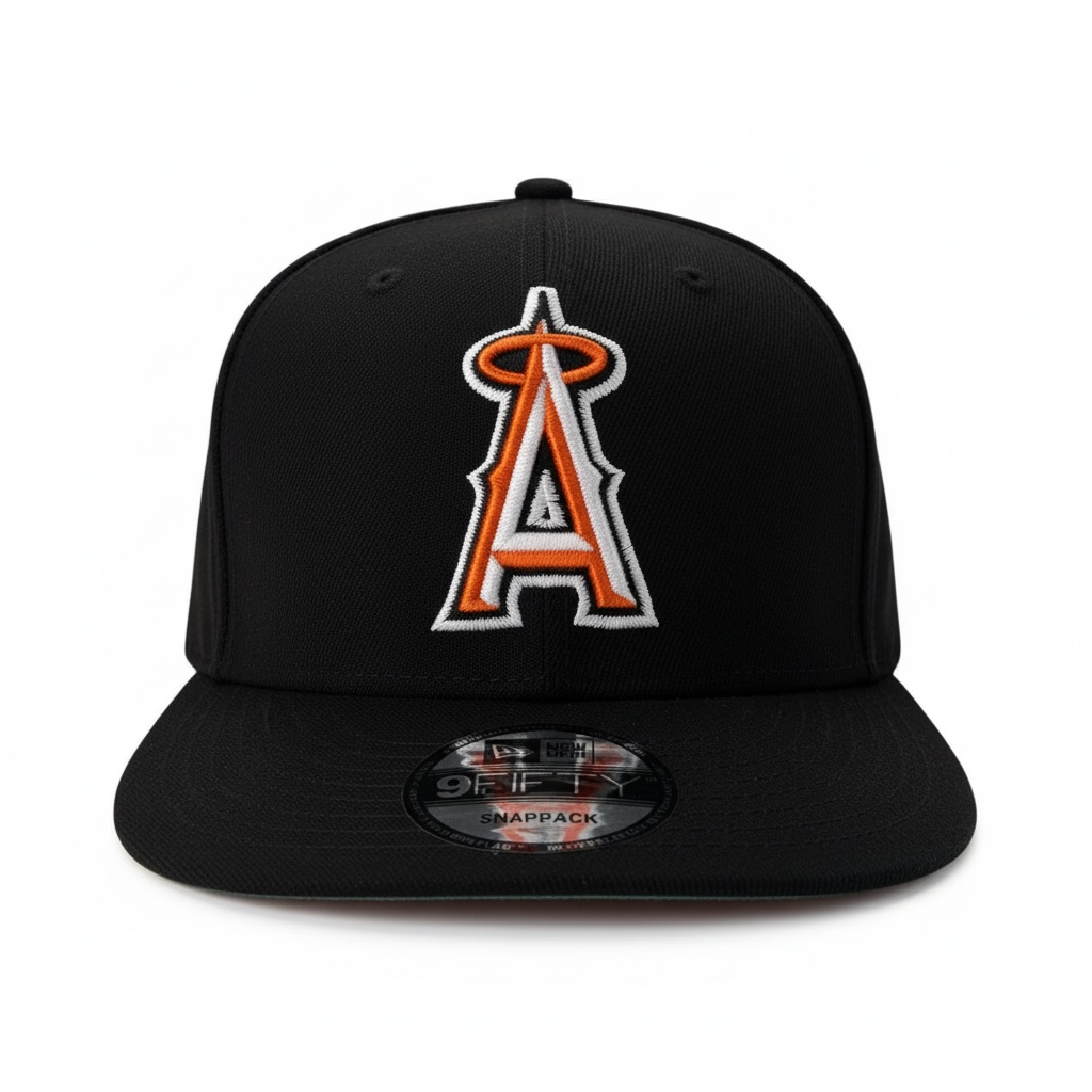 9FIFTY GORRA - LOS ANGELES "NARANJA BLANCO"