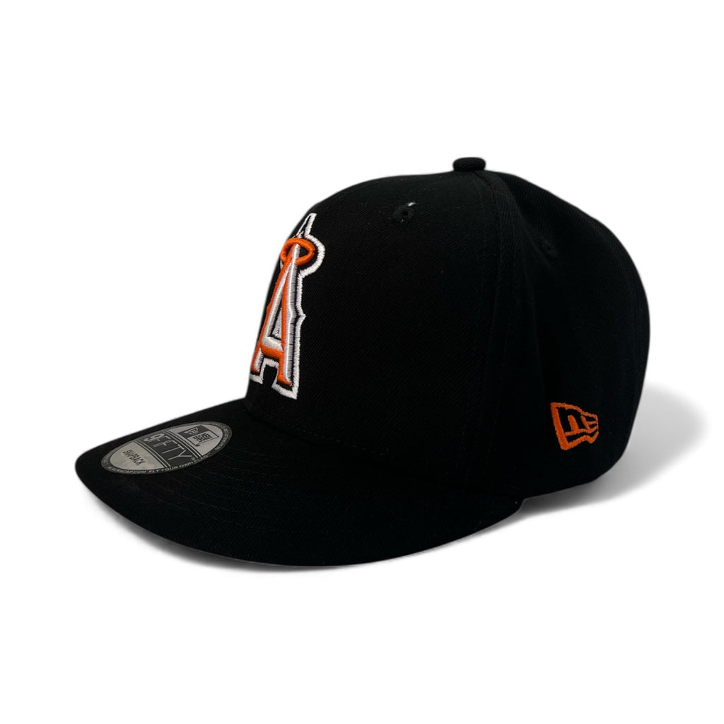 9FIFTY GORRA - LOS ANGELES "NARANJA BLANCO"